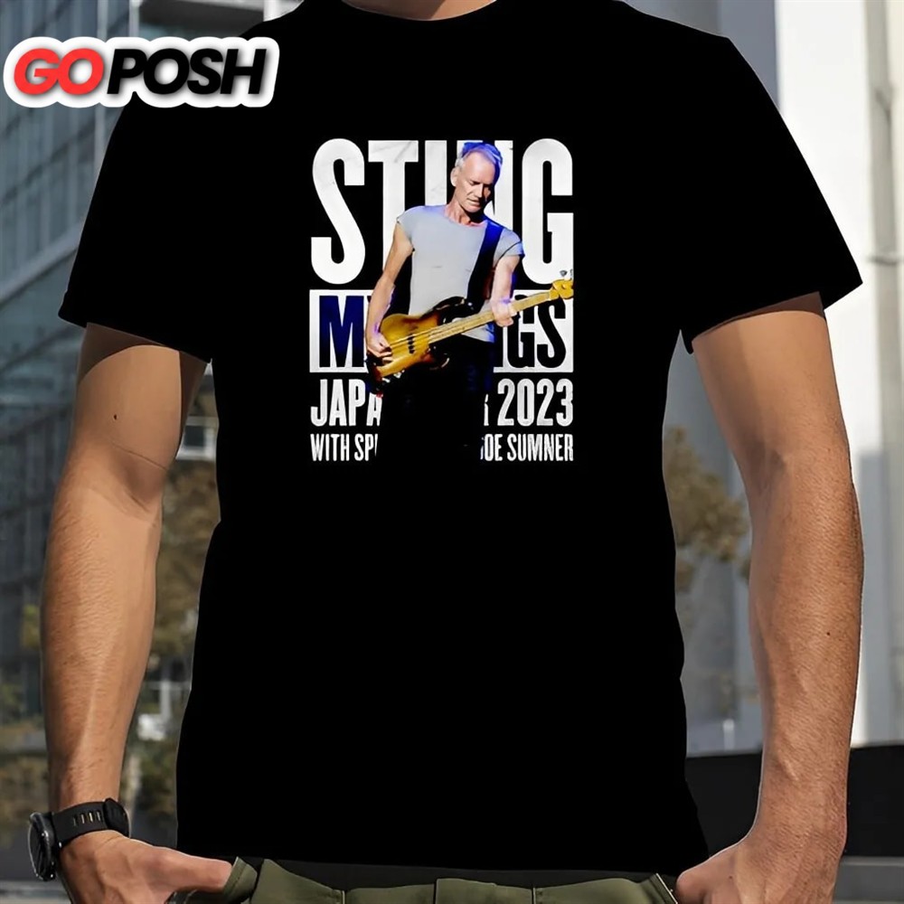 Sting My Songs 2025 World Tour T-Shirt, Sting Tour 2025 Shirt