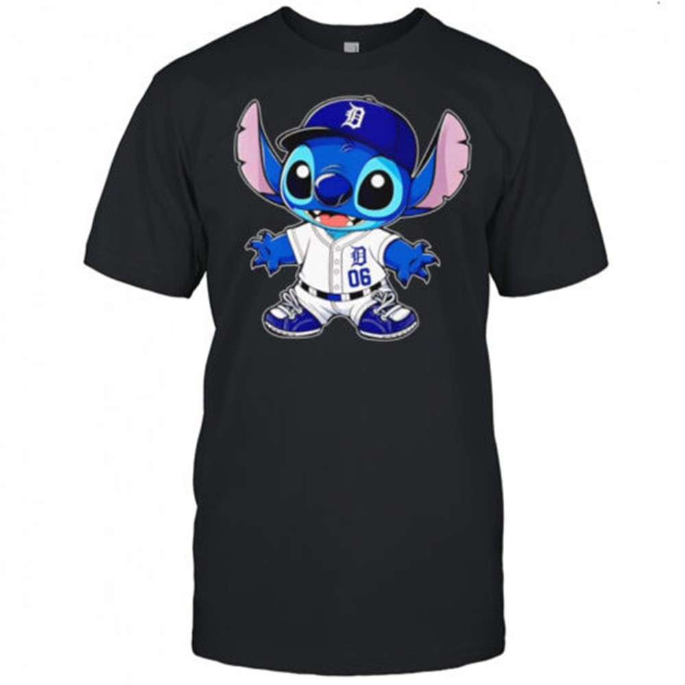 stitch-detroit-tigers-baseball-shirt-5w7u03gl Stitch Detroit Tigers baseball shirt