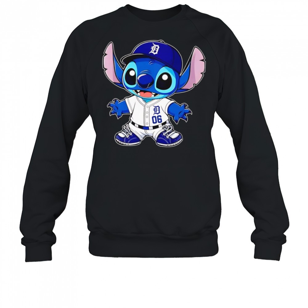 stitch-detroit-tigers-baseball-shirt-5w7u03gl Stitch Detroit Tigers baseball shirt