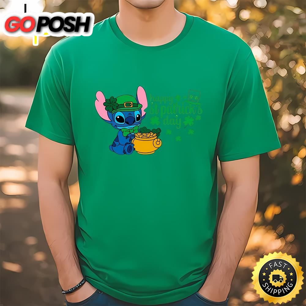 Stitch Happy Patrick Day Shirt