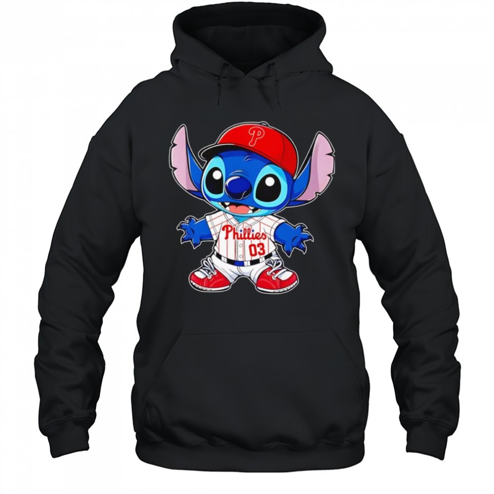 Stitch Philadelphia Phillies baseball shirt