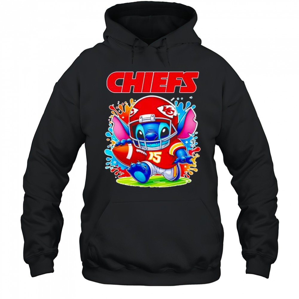 Stitch running Kansas City Chiefs shirt
