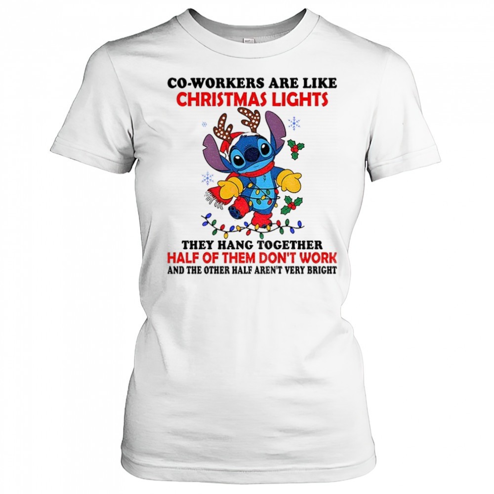 stitch-santa-co-workers-are-like-christmas-lights-they-hang-together-half-of-the-eodrekrm Stitch Santa Co-workers are like Christmas lights they hang together half of them dont work Christmas shirt