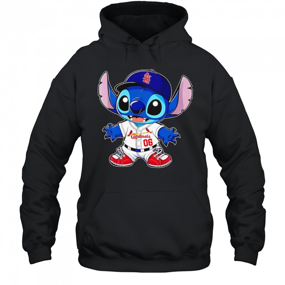 Stitch St Louis Cardinals baseball shirt