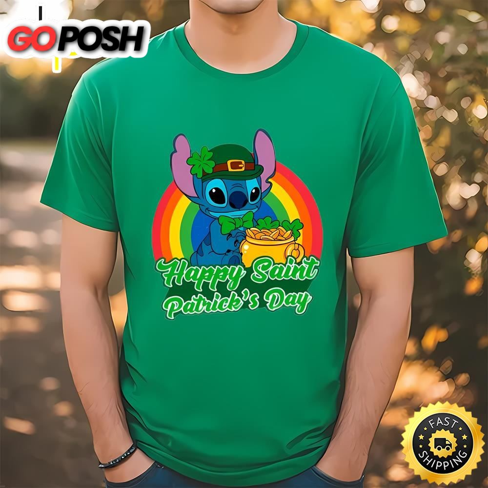 Stitch St. Patricks Day T-Shirt