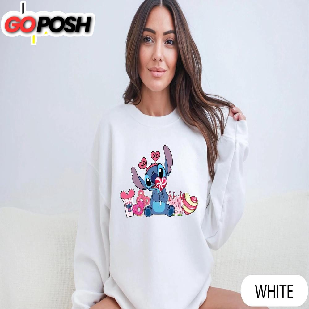 Stitch Valentine Day Sweatshirt