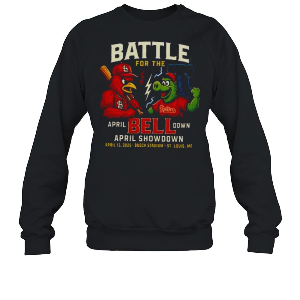 St.Louis Cardinals Vs Philadelphia Phillies Battle For The Bell April Showdown Shirt