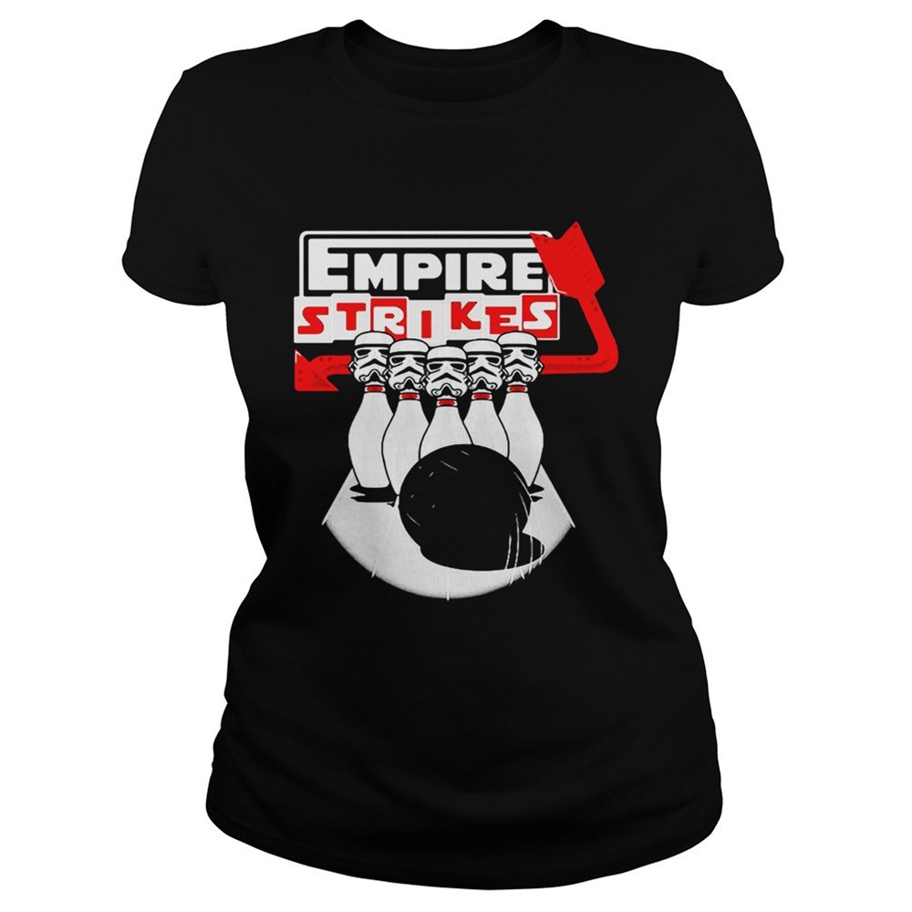 Stormtrooper bowling Empire strikes Star Wars shirt