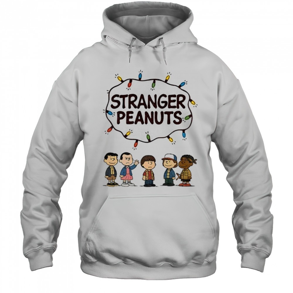 Stranger Peanuts Stranger Things Merry Christmas shirt