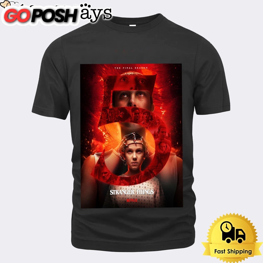 Stranger Things 5 The Final Season Eleven Ele Unisex T-Shirt