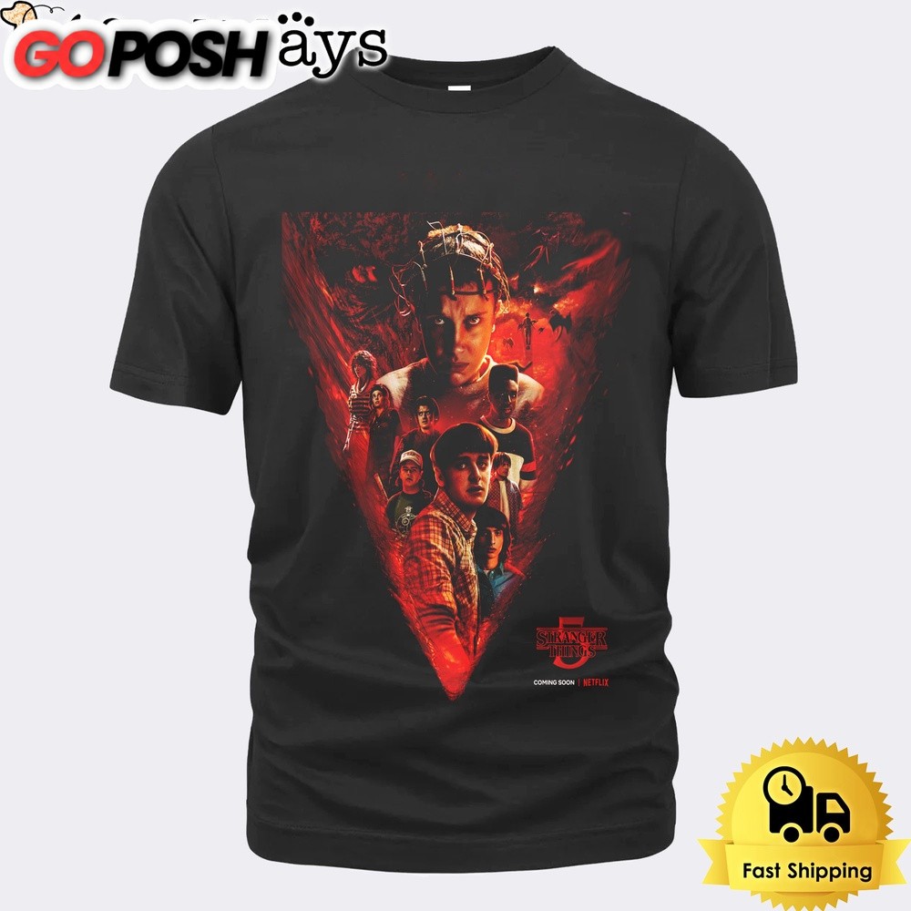 Stranger Things 5 The Final Season Eleven Will And Friends Unisex T-Shirt