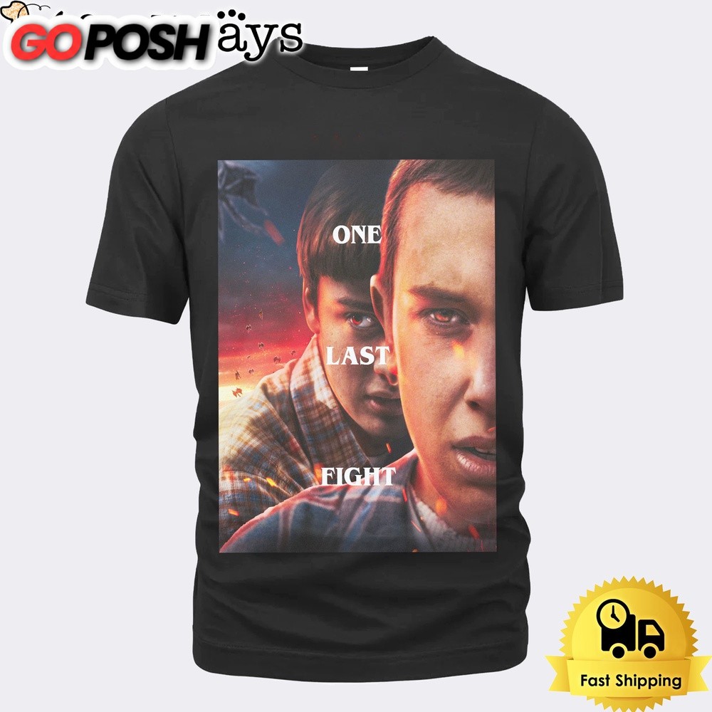 Stranger Things 5 The Final Season Eleven Will One Last Fight Unisex T-Shirt