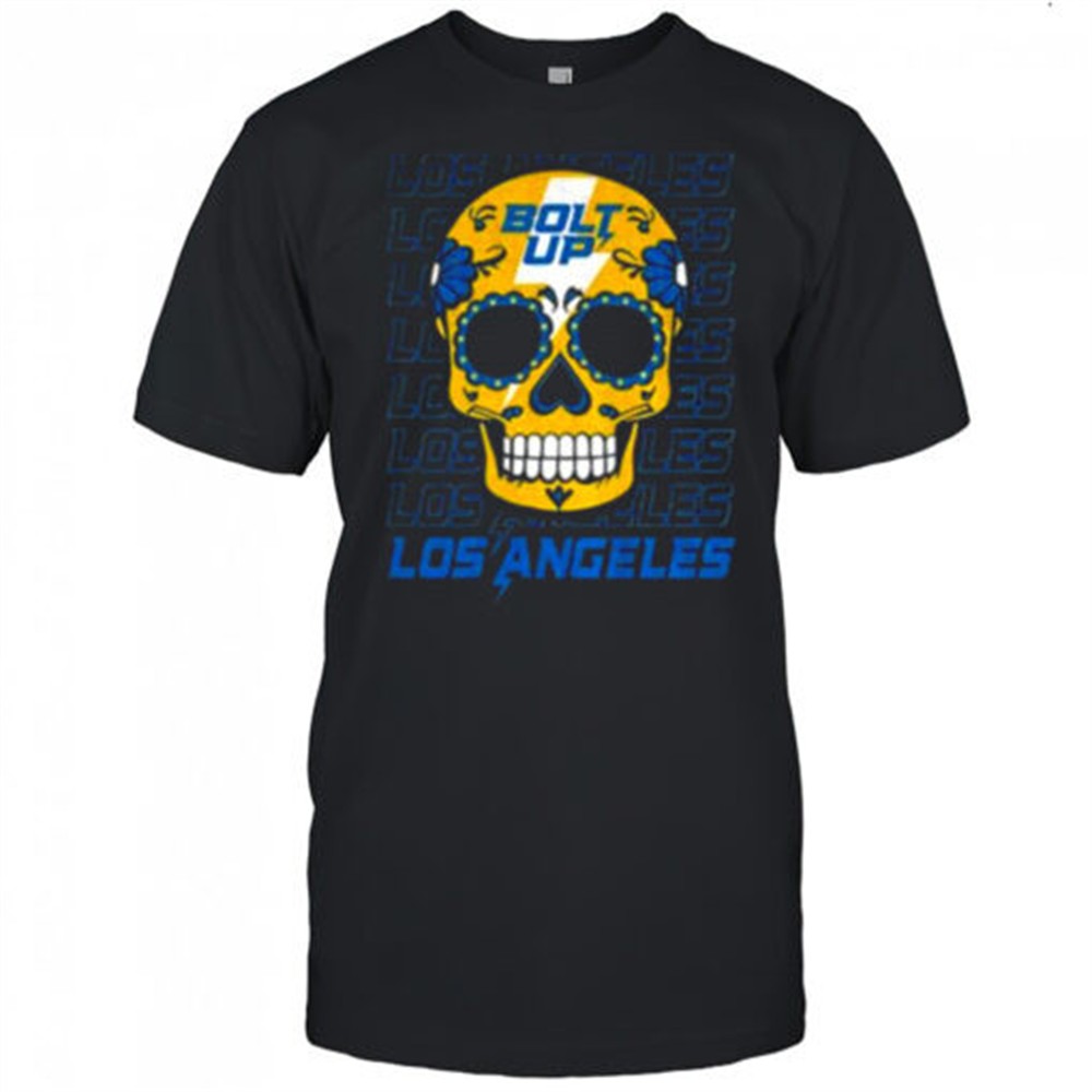 sugar-skull-bolt-up-los-angeles-chargers-mlb-baseball-2025-gift-for-fans-shirt-tn9eku8l Sugar Skull Bolt Up Los Angeles Chargers MLB baseball 2025 gift for fans shirt