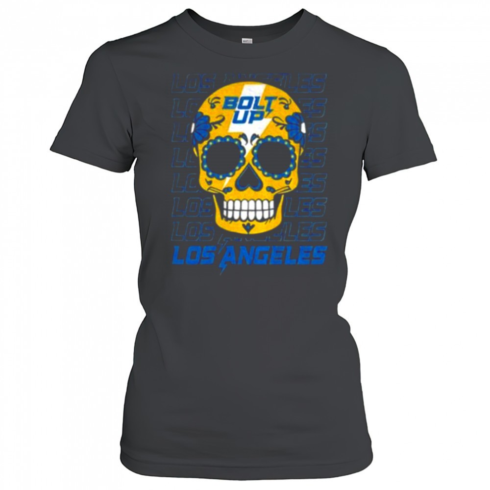 sugar-skull-bolt-up-los-angeles-chargers-mlb-baseball-2025-gift-for-fans-shirt-tn9eku8l Sugar Skull Bolt Up Los Angeles Chargers MLB baseball 2025 gift for fans shirt