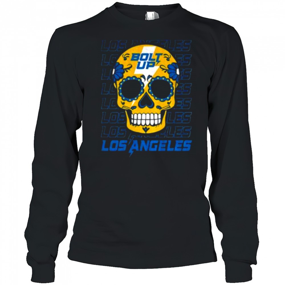 sugar-skull-bolt-up-los-angeles-chargers-mlb-baseball-2025-gift-for-fans-shirt-tn9eku8l Sugar Skull Bolt Up Los Angeles Chargers MLB baseball 2025 gift for fans shirt