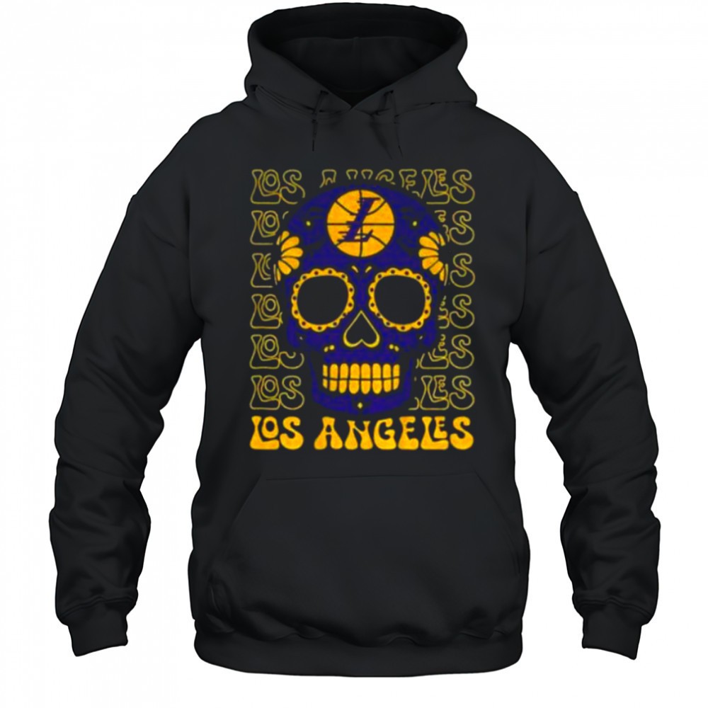 Sugar Skull Los Angeles Lakers MLB baseball 2025 gift for fans shirt