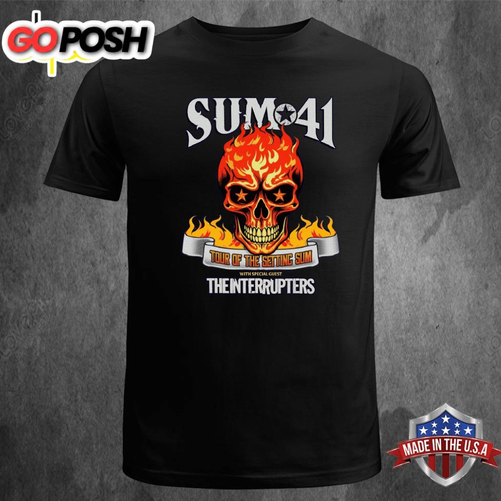 Sum 41 Announce Final Headlining World Tour 2025 T-shirt