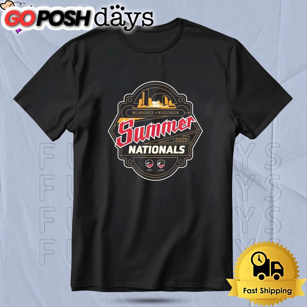 Summer Nationals 2025 Event Logo T Shirt