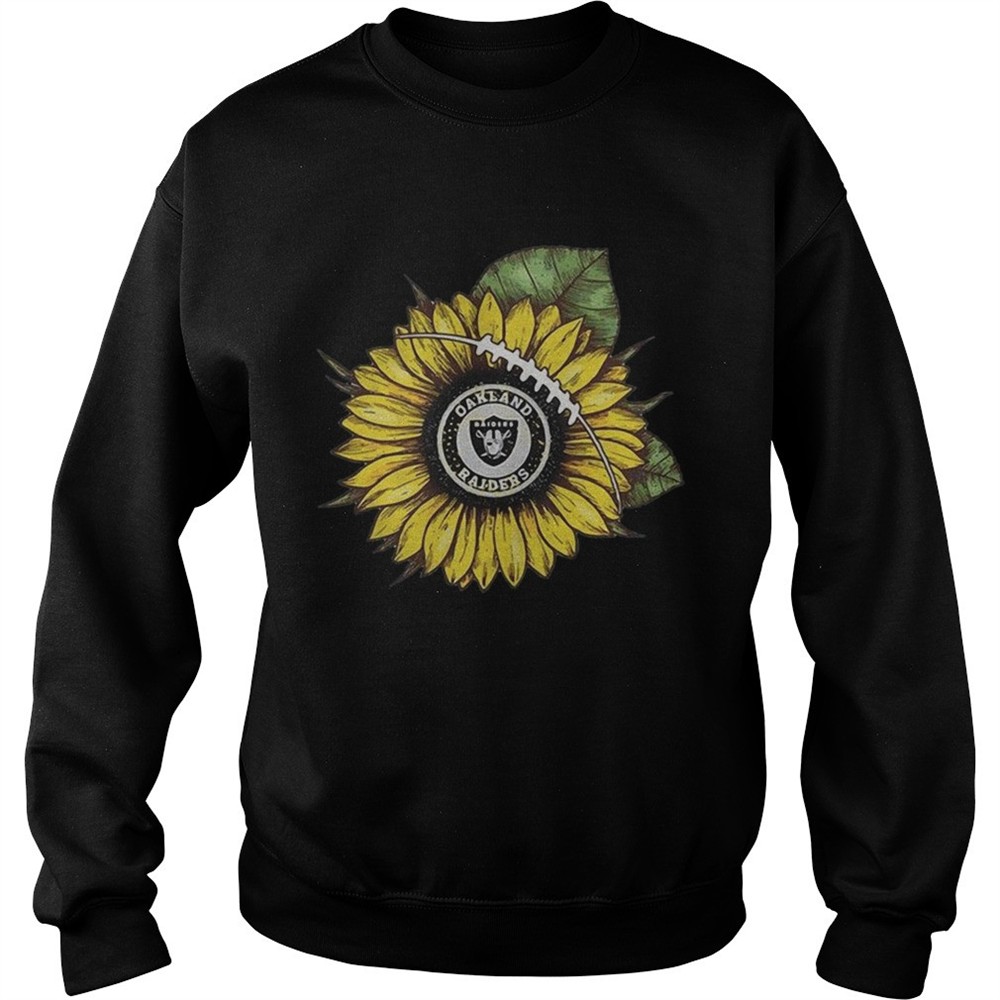 Sunflower Oakland Raiders shirt