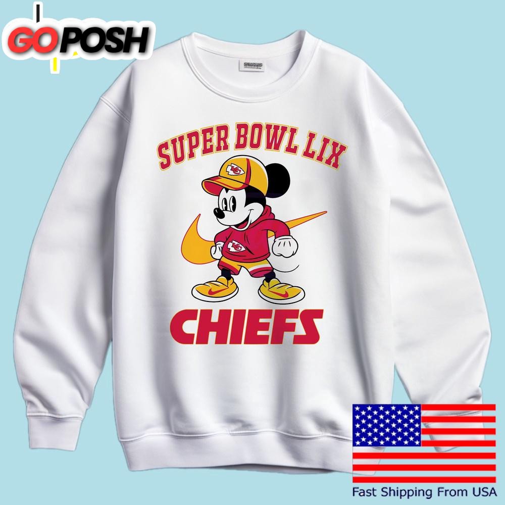 super-bowl-lix-mickey-mouse-kansas-city-chiefs-t-shirt-88au76u0 Super Bowl Lix Mickey Mouse Kansas City Chiefs T Shirt