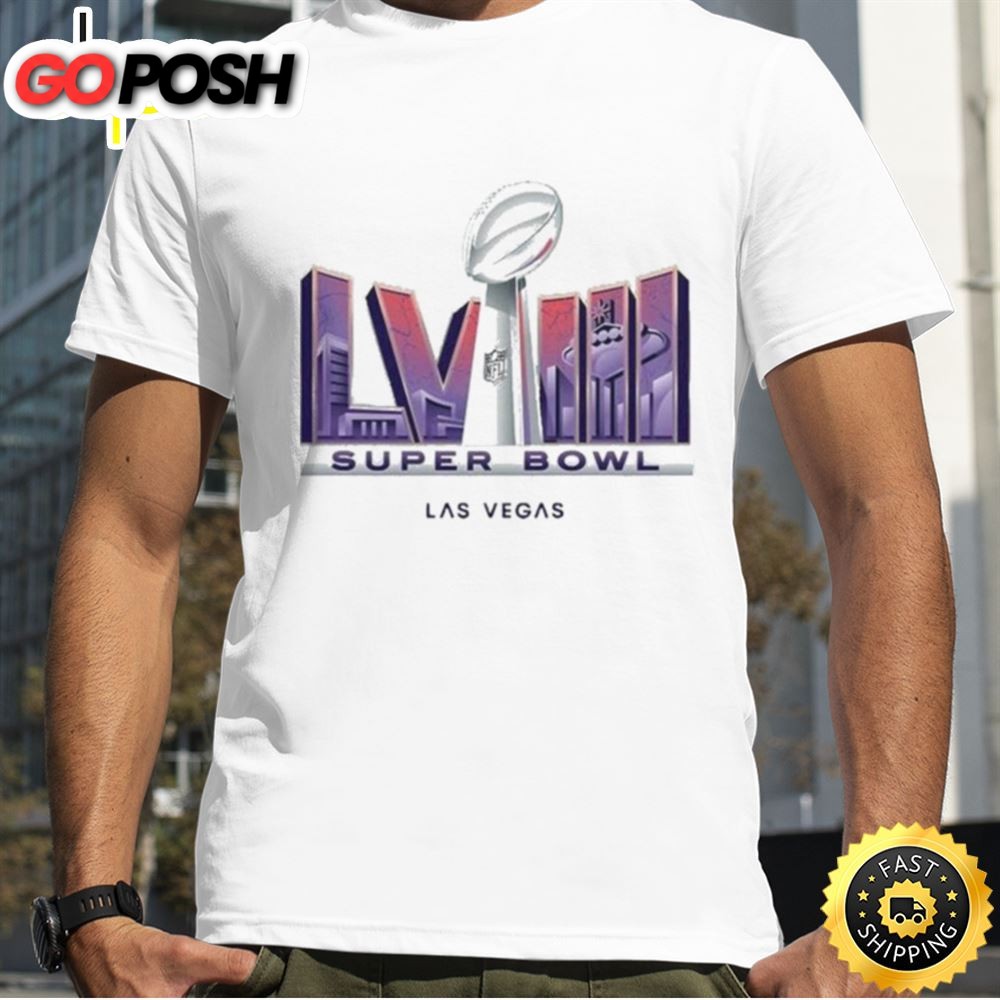 Super Bowl Lviii Las Vegas 2025 2025 Logo T Shirt