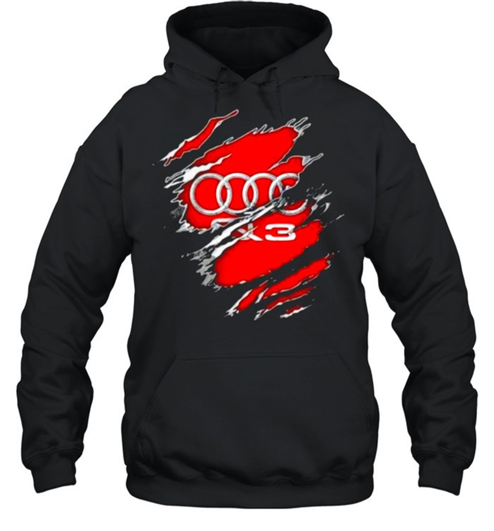 Superhero With Audi Q13 Logo Shirt