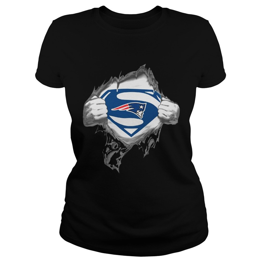 Superman New England Patriots shirt