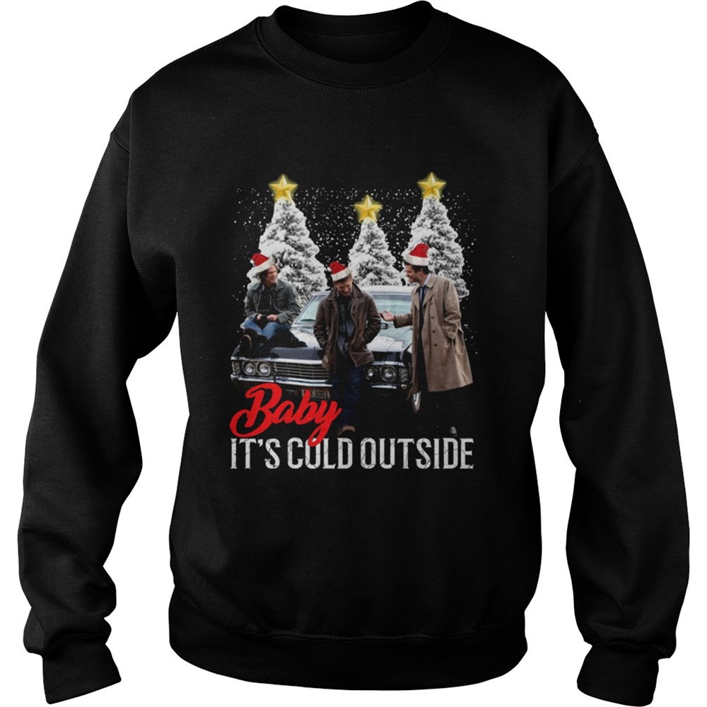 Supernatural Baby Its Cold Outside Christmas shirt