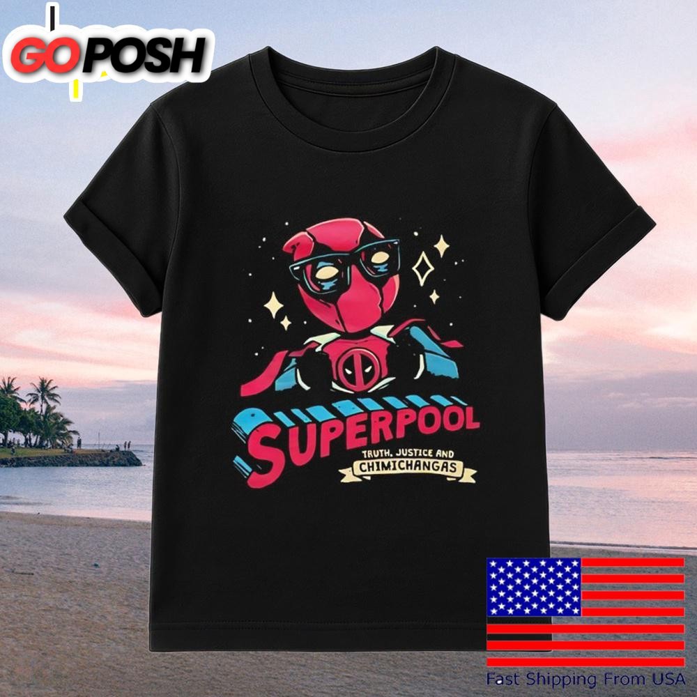 Superpool Truth Justice And Chimichangas T-Shirt