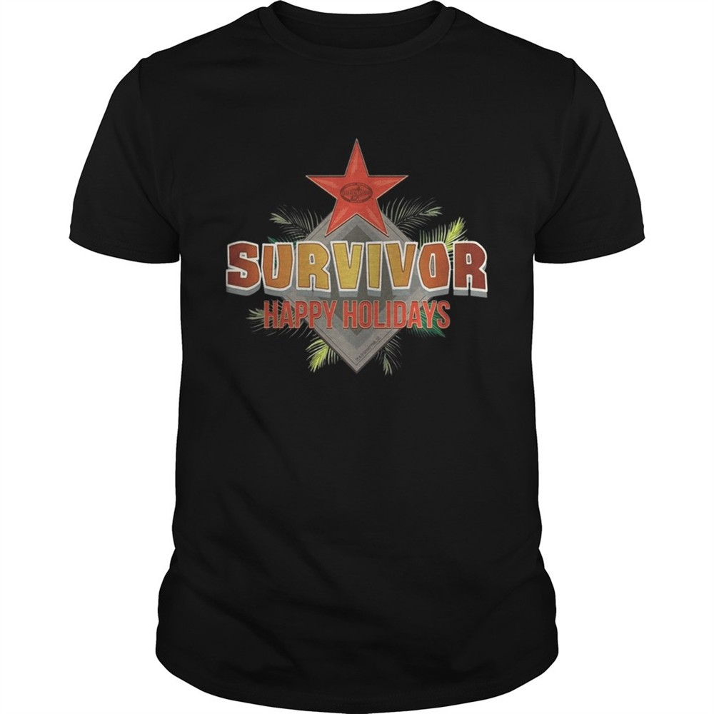 survivor-happy-holidays-christmas-shirt-qz86ac9n Survivor Happy Holidays Christmas shirt