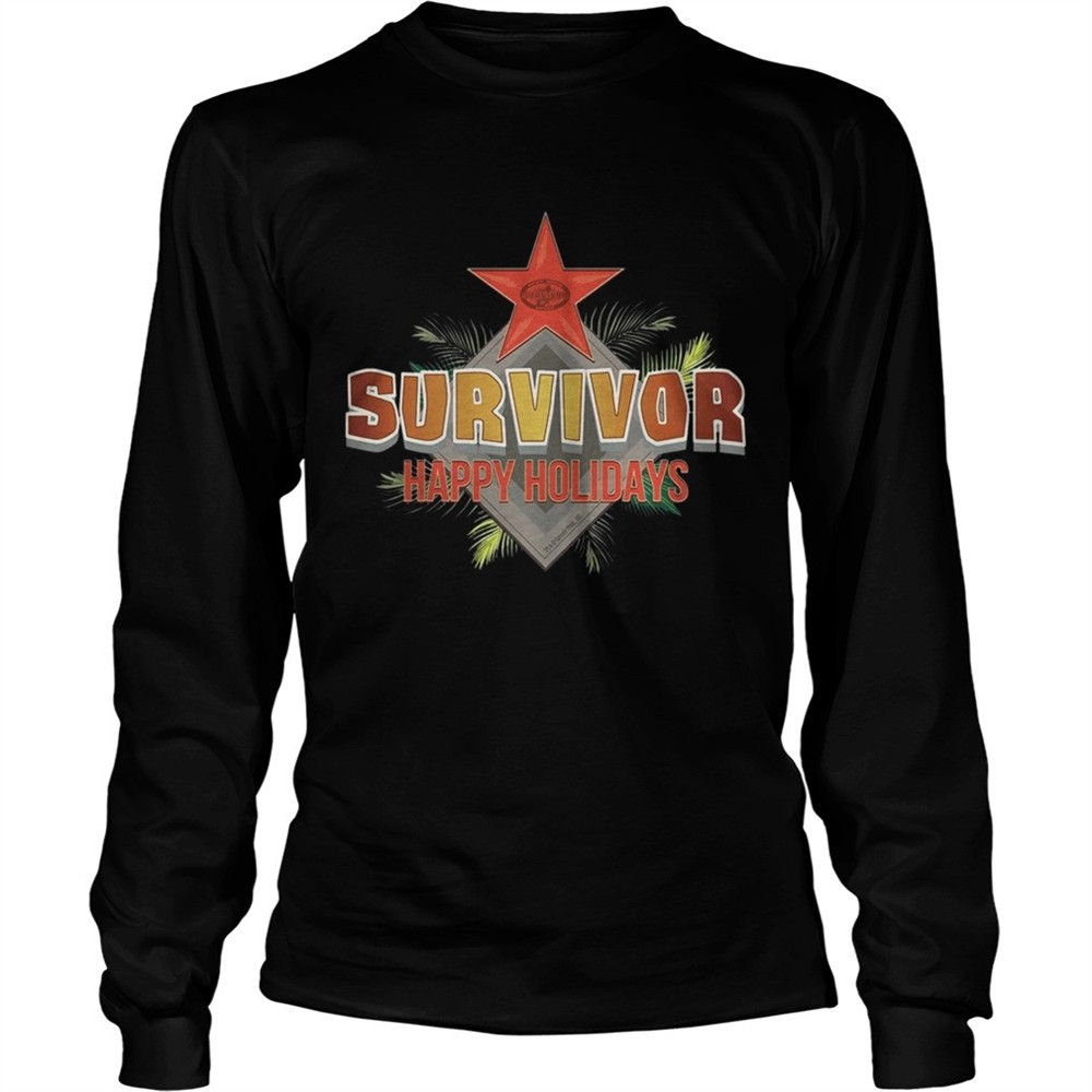 survivor-happy-holidays-christmas-shirt-qz86ac9n Survivor Happy Holidays Christmas shirt