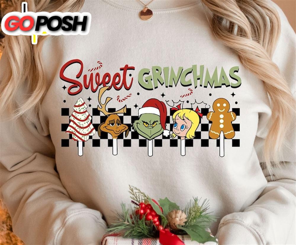 Sweet Grinchmas Shirt, Merry Grinchmas Shirt, Christmas Shirt