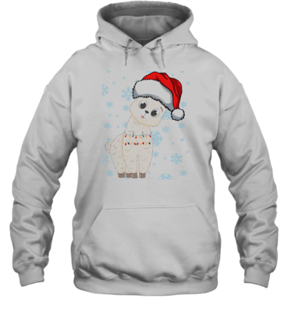 Sweet Llama Cute Christmas Gifts Idea T-Shirt