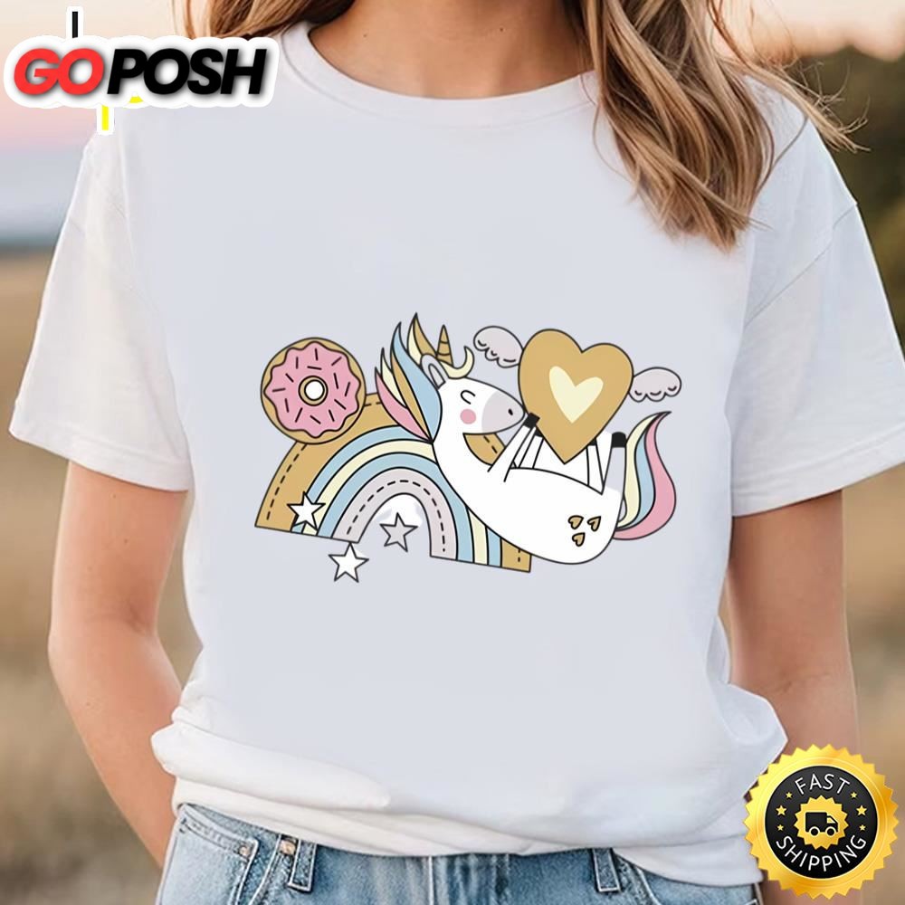 Sweet Unicorn Valentine T-shirt