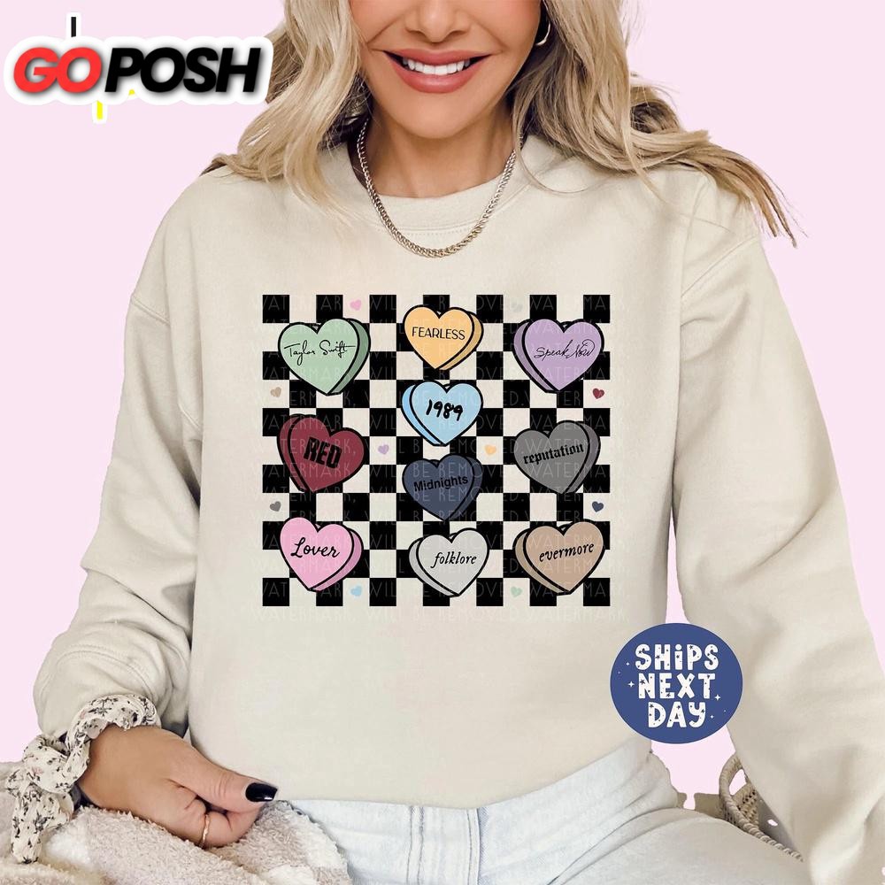 Swifti Valentines Day Sweatshirt For Valentine’s Day