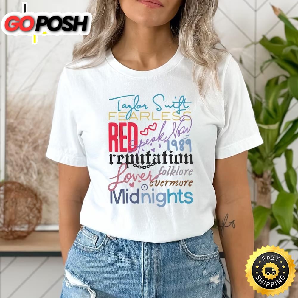 Swiftian The Eras Tour 2025 Ts Lover Shirt