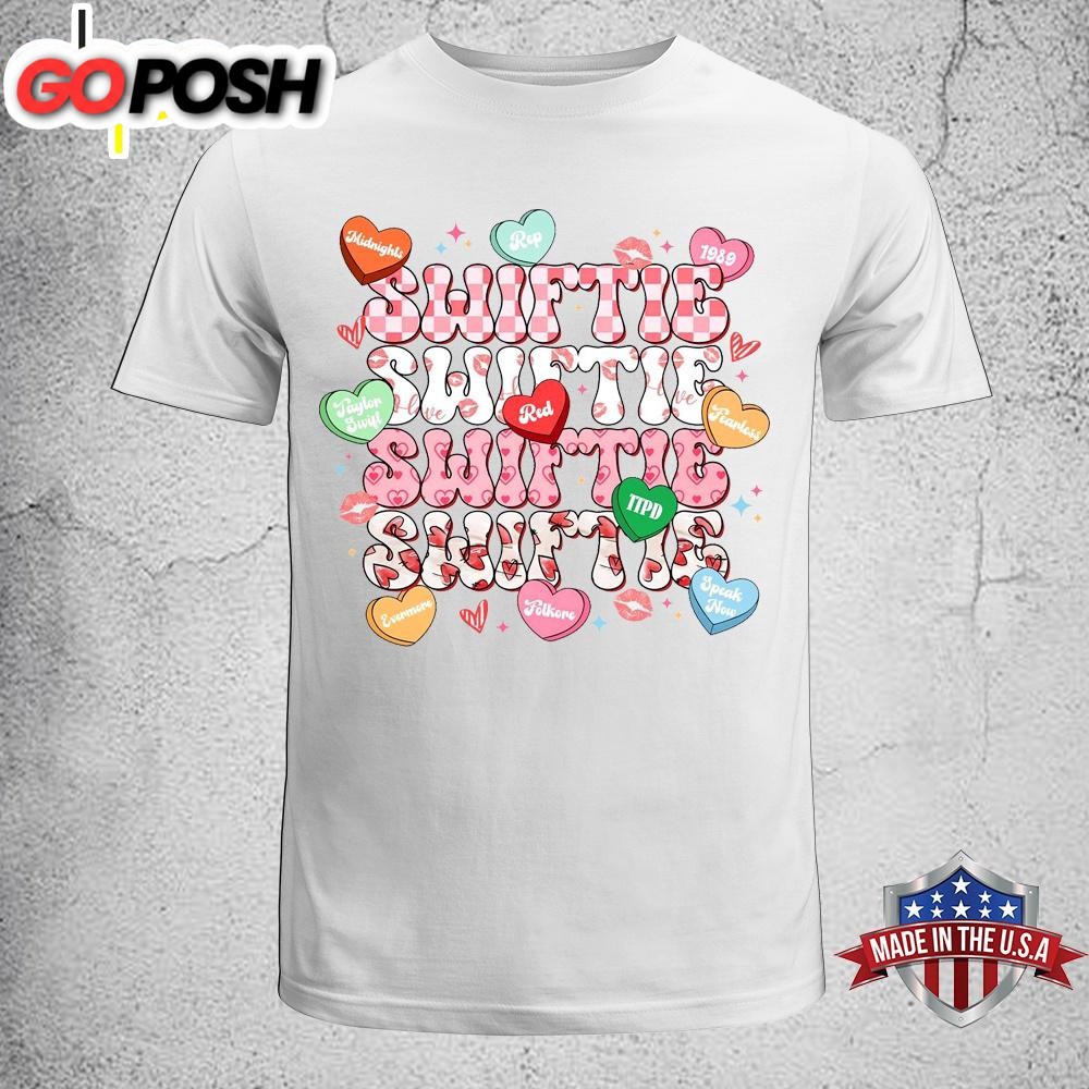 Swiftie Candy Heart Valentine Unisex T-Shirt