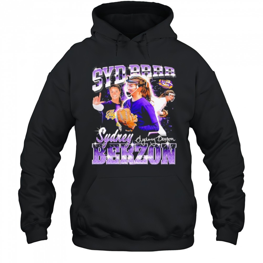 Sydney Berzon LSU 90s graphic shirt
