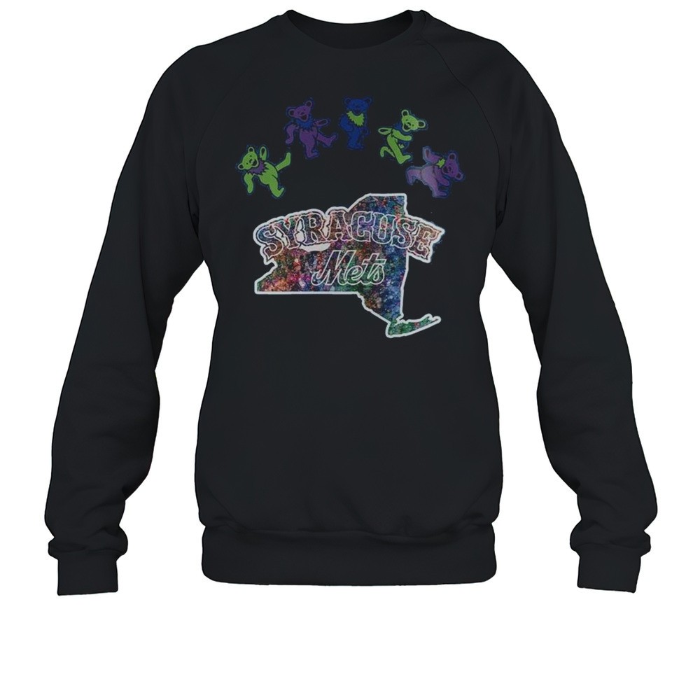 Syracuse Mets Grateful Dead Night 2025 Baseball Shirt