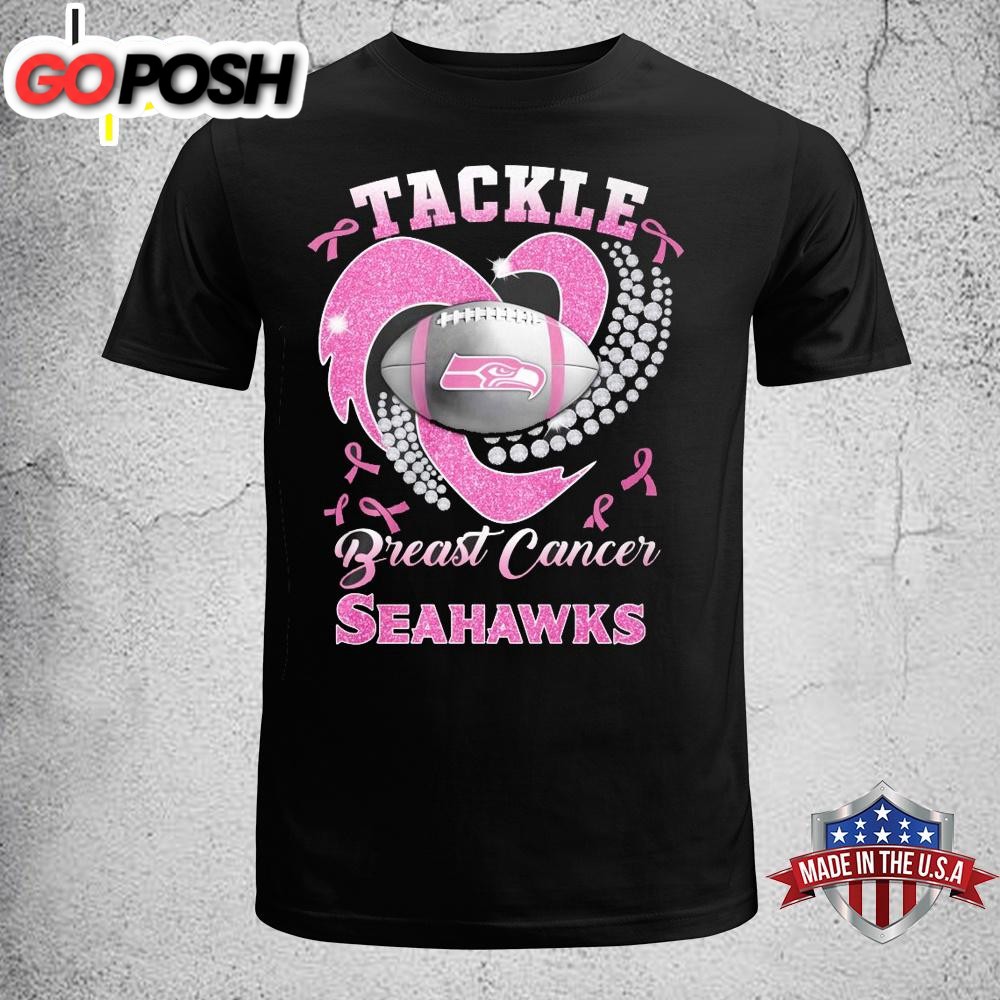 Tackle Breast Cancer Seattle Seahawks Unisex T-Shirt