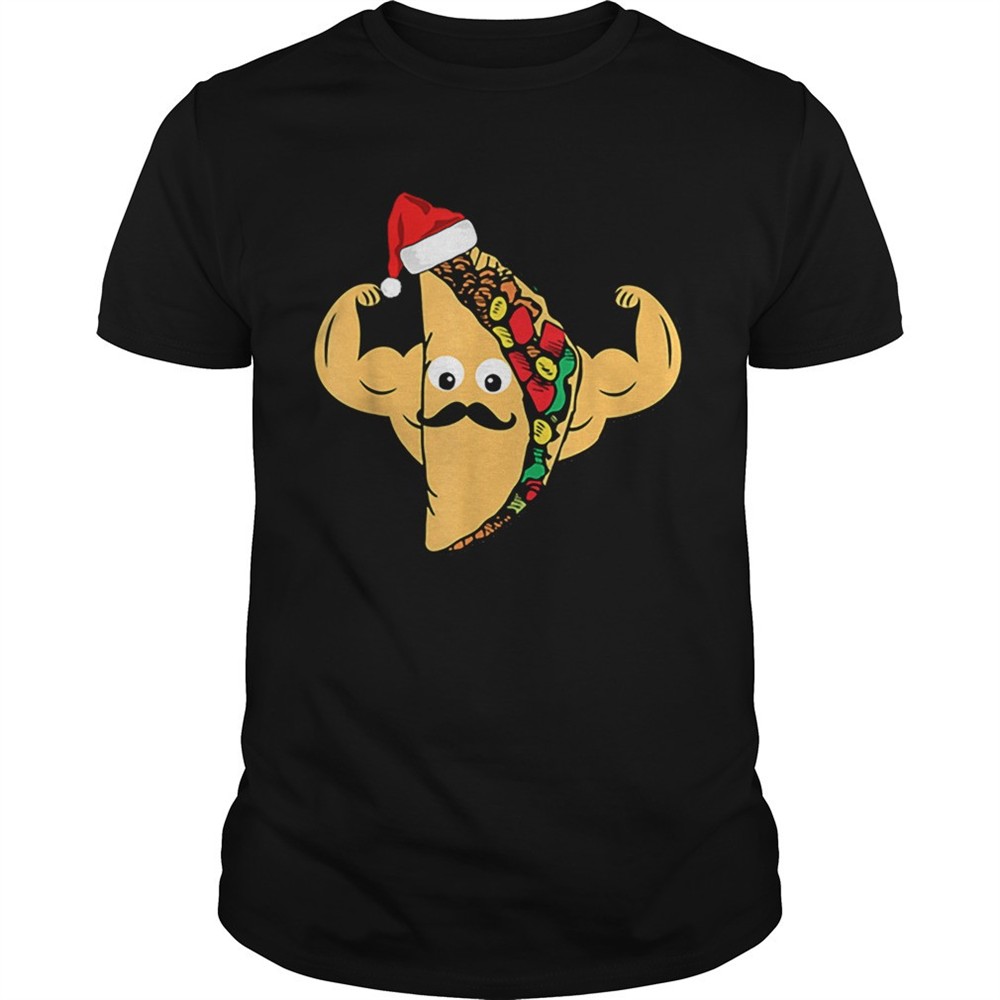 taco-santa-hat-family-christmas-pajama-workout-gift-shirt-uxn5g1ni Taco Santa Hat Family Christmas Pajama Workout Gift shirt