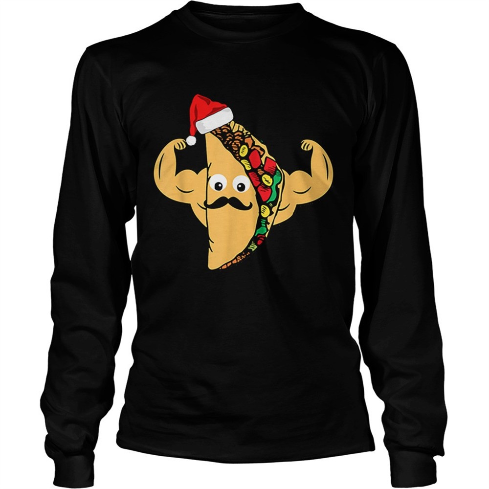taco-santa-hat-family-christmas-pajama-workout-gift-shirt-uxn5g1ni Taco Santa Hat Family Christmas Pajama Workout Gift shirt