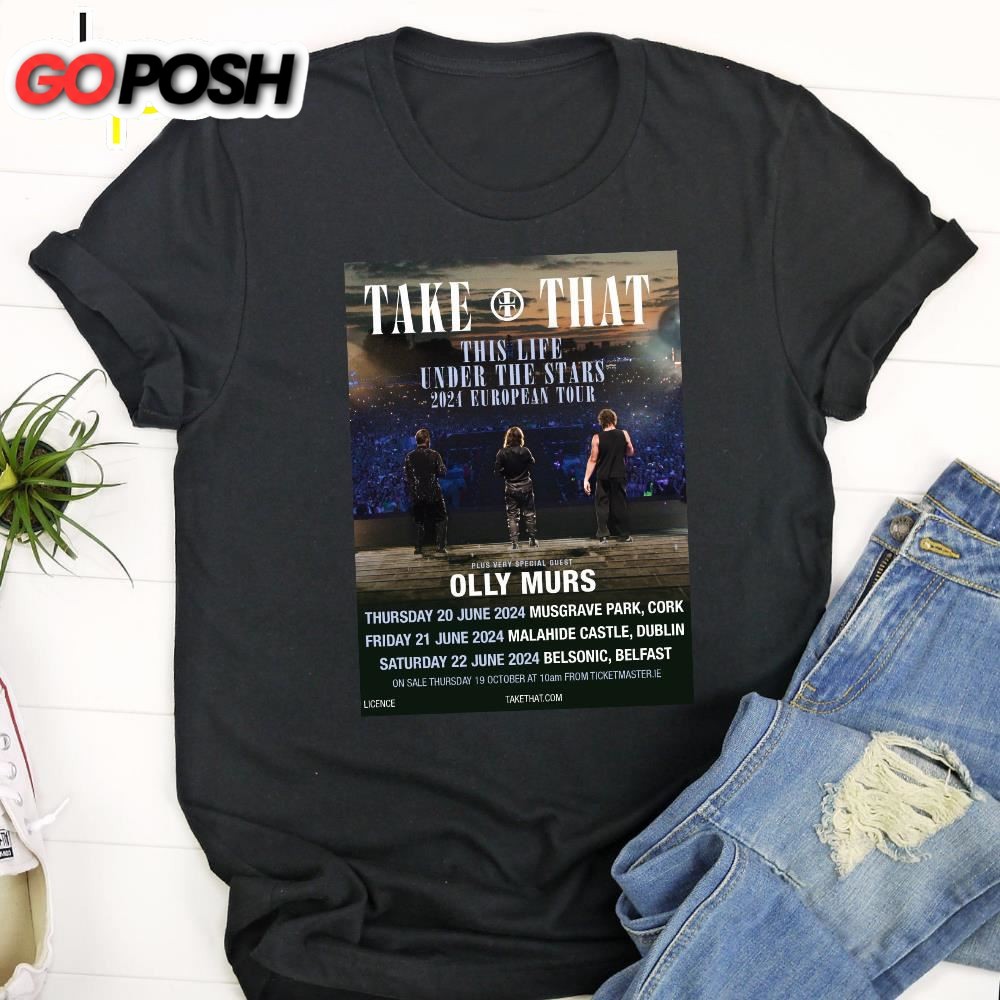 Take That Are Back Massive Live Outdoor Tour Set For Summer 2025 T-Shirt