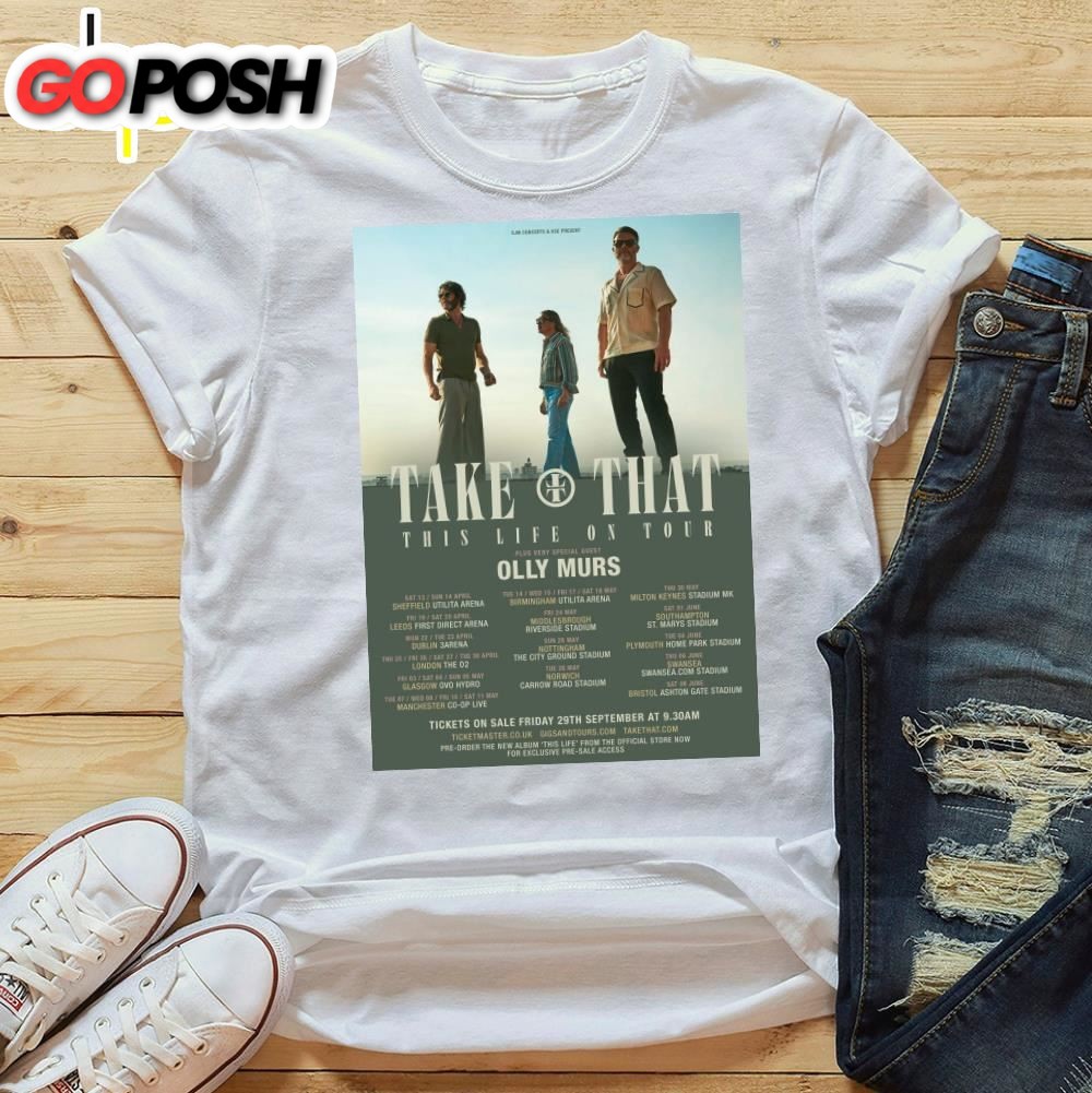 Take That This Life On Tour 2025 Tee T-Shirt