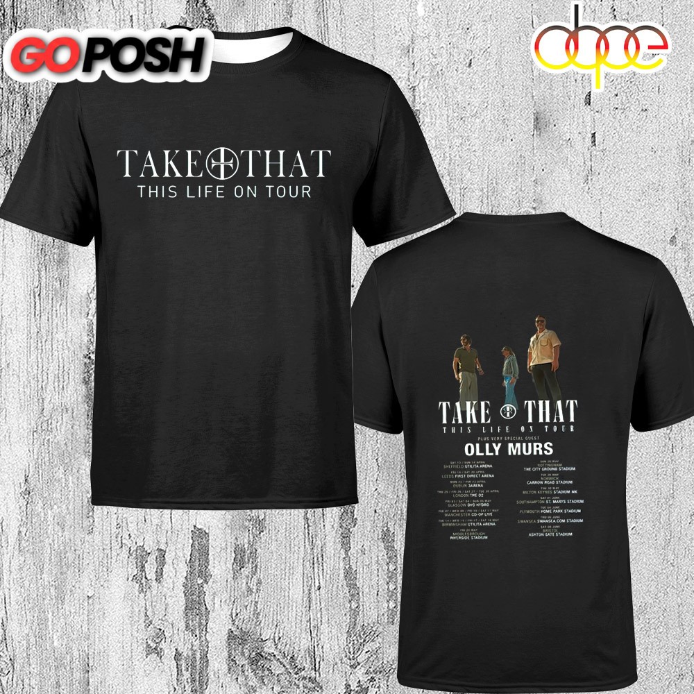 Take That This Life On Tour 2025 Unisex T-Shirt