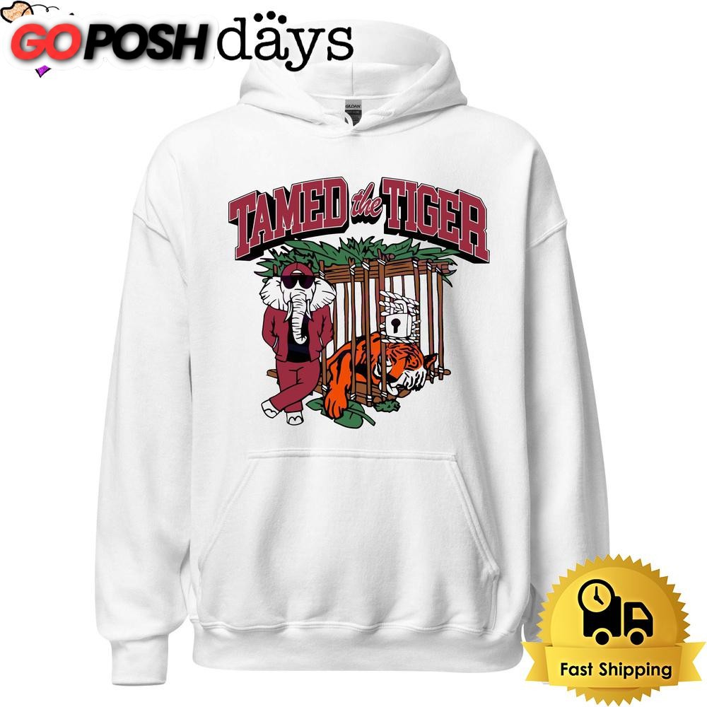 tamed-the-tiger-alabama-crimson-tide-vs-auburn-tigers-t-shirt-81lk59ex Tamed The Tiger Alabama Crimson Tide Vs Auburn Tigers T Shirt