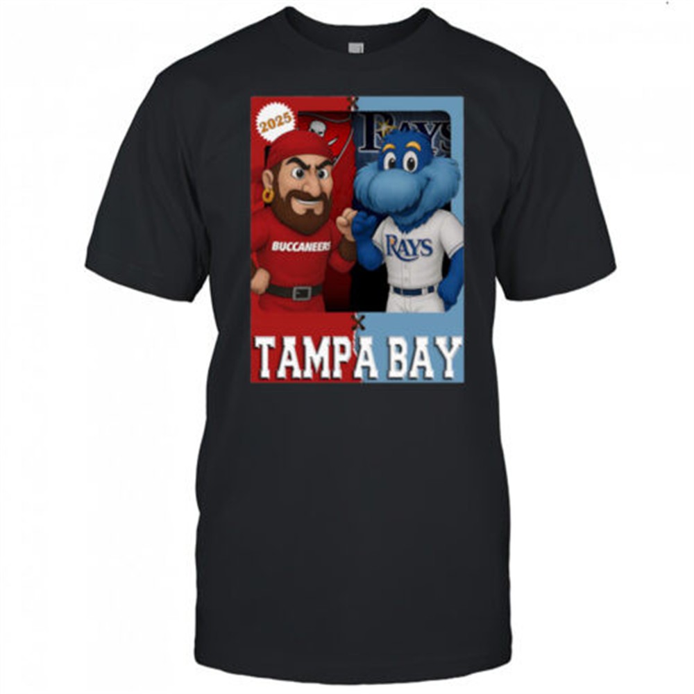 tampa-bay-buccaneers-and-tampa-bay-rays-mascot-play-card-shirt-9rxzy946 Tampa Bay Buccaneers and Tampa Bay Rays mascot play card shirt