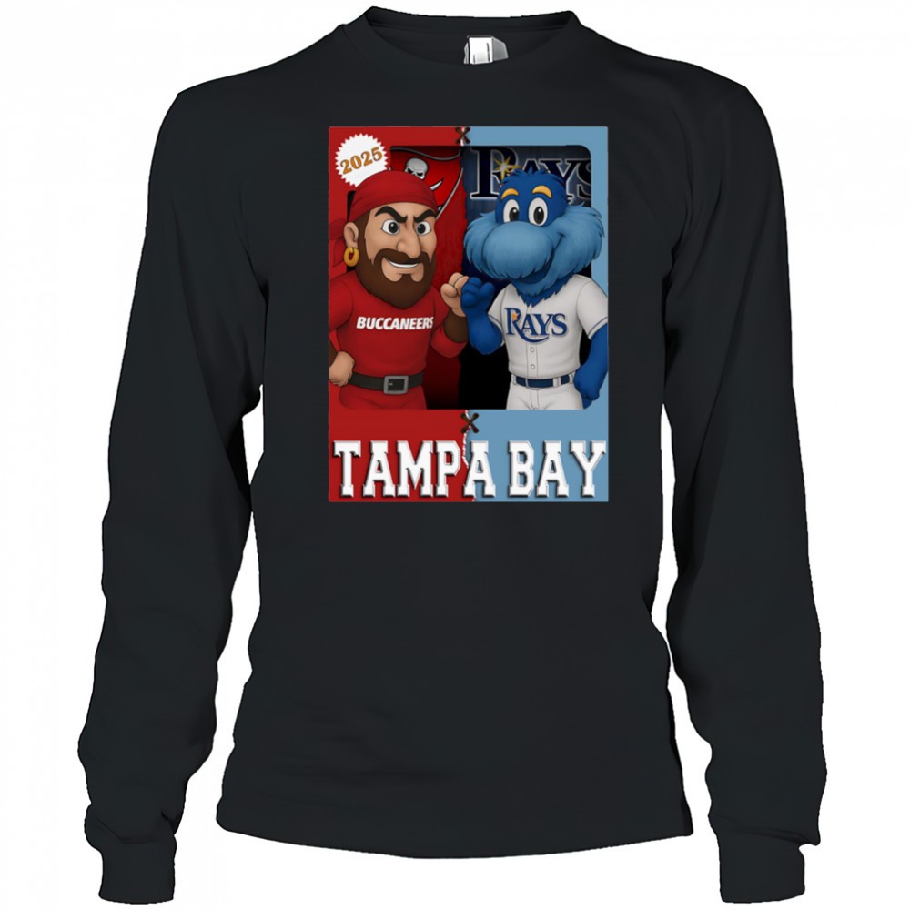 tampa-bay-buccaneers-and-tampa-bay-rays-mascot-play-card-shirt-9rxzy946 Tampa Bay Buccaneers and Tampa Bay Rays mascot play card shirt