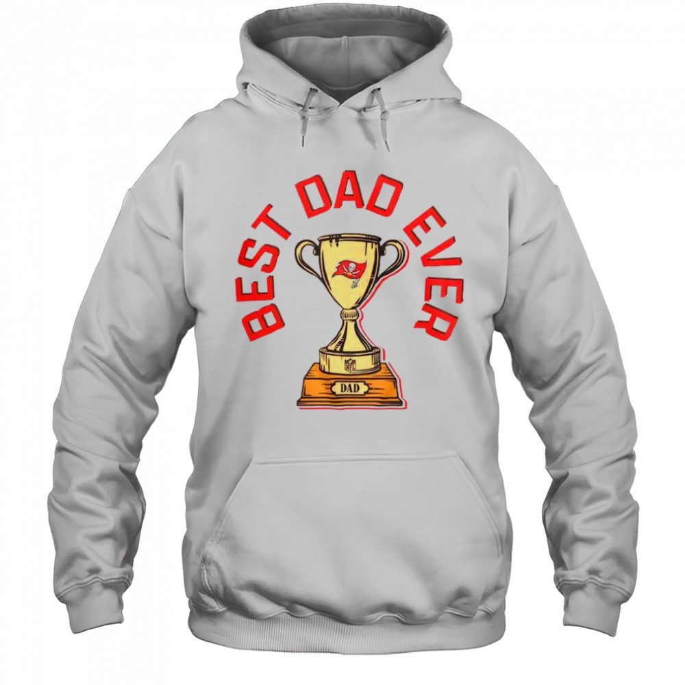 Tampa Bay Buccaneers Best Dad Ever Trophy T-Shirt