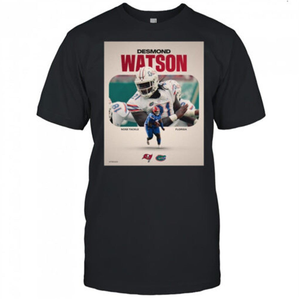 tampa-bay-buccaneers-football-desmond-watson-nose-tackle-florida-poster-t-shirt-bky7p5r5 Tampa Bay Buccaneers Football Desmond Watson Nose Tackle Florida Poster t-shirt